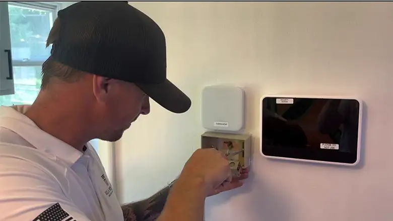 move out handyman Omaha fixing electrical issue in rental property