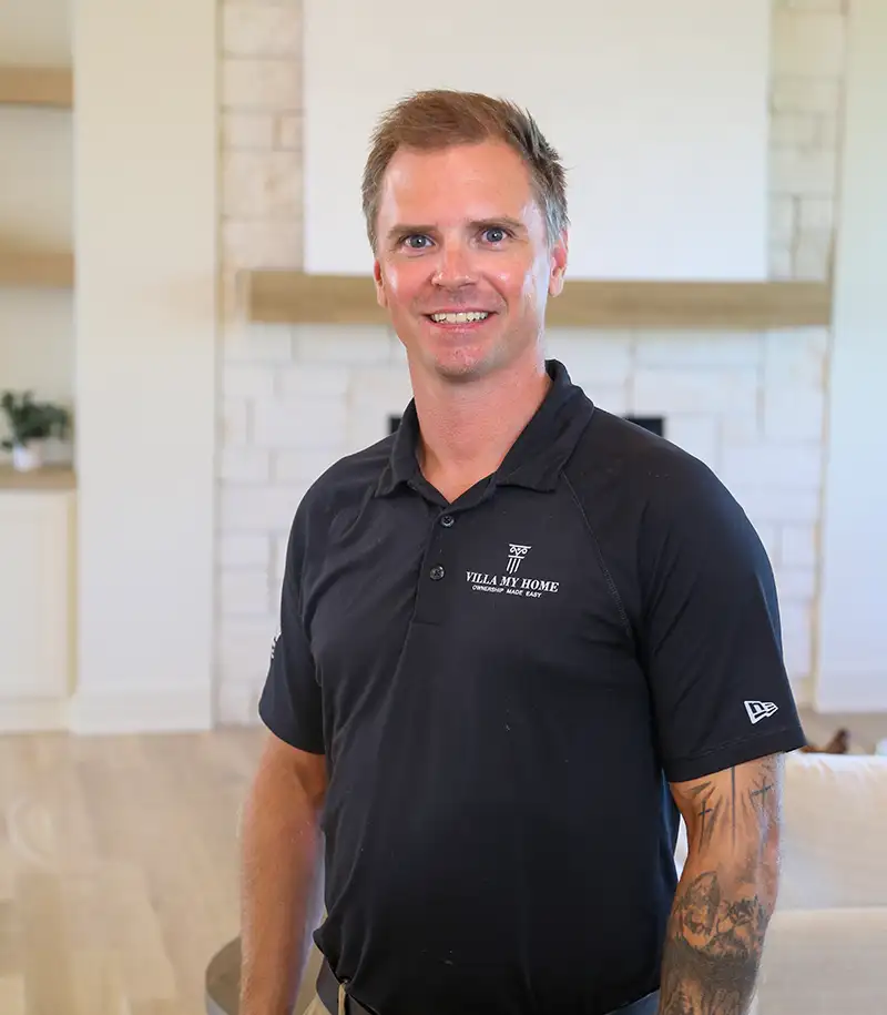 "Justin Wright, head of maintenance at Villa My Home, delivering expert and professional handyman services in Omaha NE.